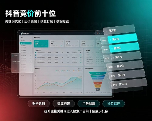 乌海抖音搜索竞价